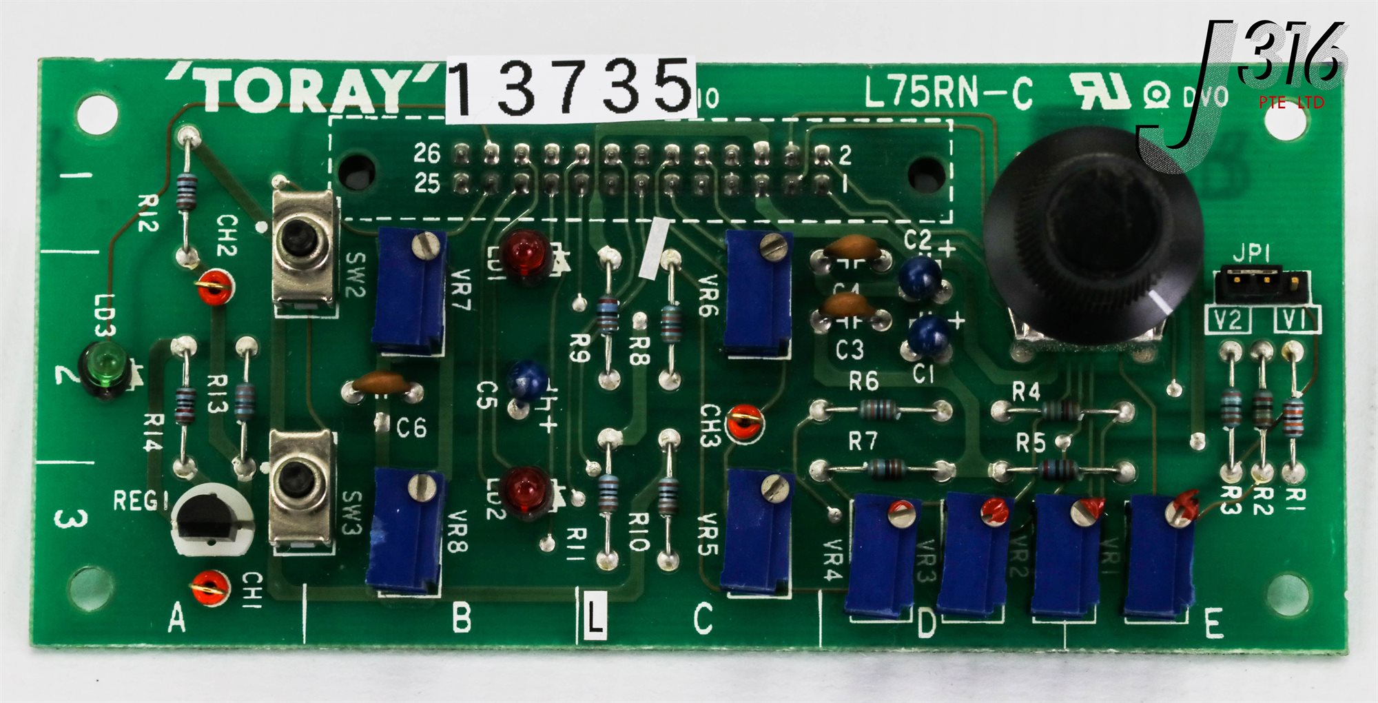 公式写真Ｂ 13735 TORAY PCB, 43N 3N306 L75RN-C | eBay